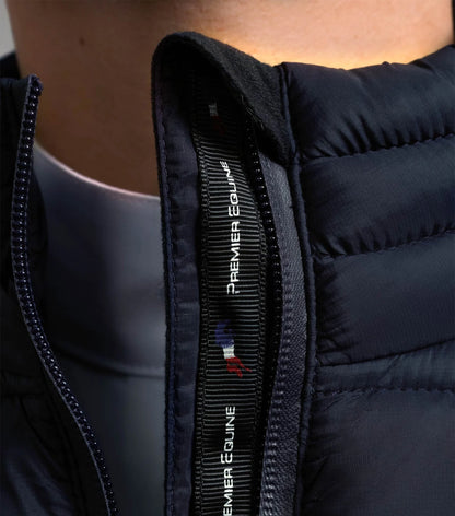 Premier Equine Alsace Ladies Puffer Jacket Navy