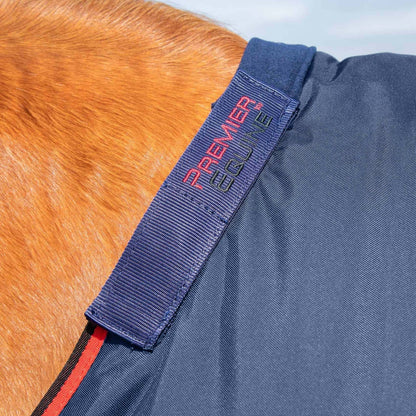 Premier Equine Buster 250g Turnout Rug with Classic Neck Cover Navy
