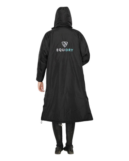 EQUIDRY Evolution Women's Thick Fleece Black/Turquoise - XS