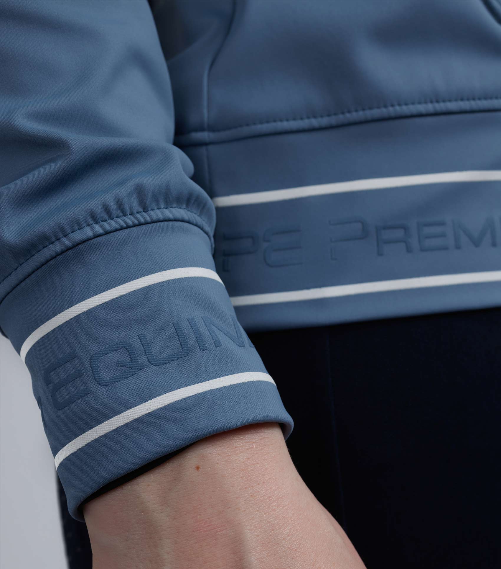 Premier Equine Cadenza Technical Riding Hoodie San Marino Blue