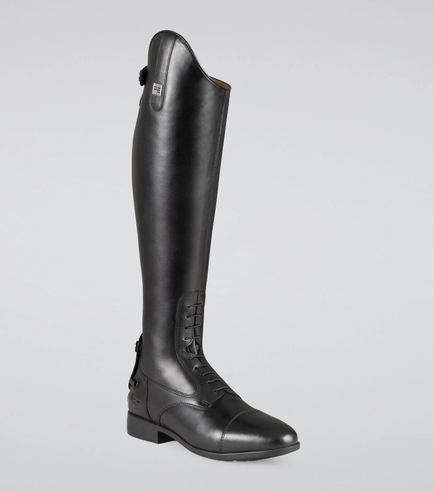 Premier Equine Calanthe Ladies Leather Field Tall Riding Boot Black UK 7 Wide