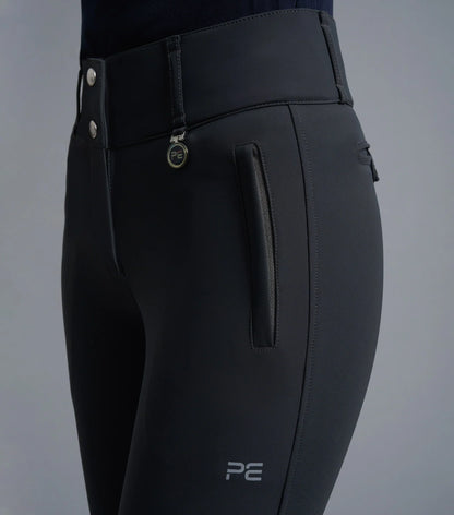 Premier Equine Carapello Ladies Full Seat Gel Riding Breeches Anthracite