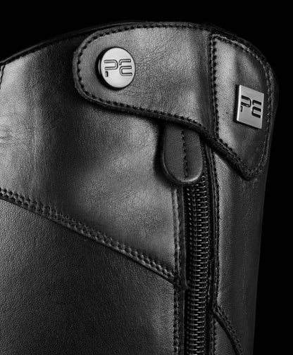 Premier Equine Cedo Womens Leather Field Tall Riding Boots Black