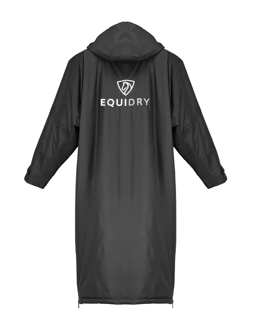 EQUIDRY Original Children's Thick Fleece Black | 8-10yrs