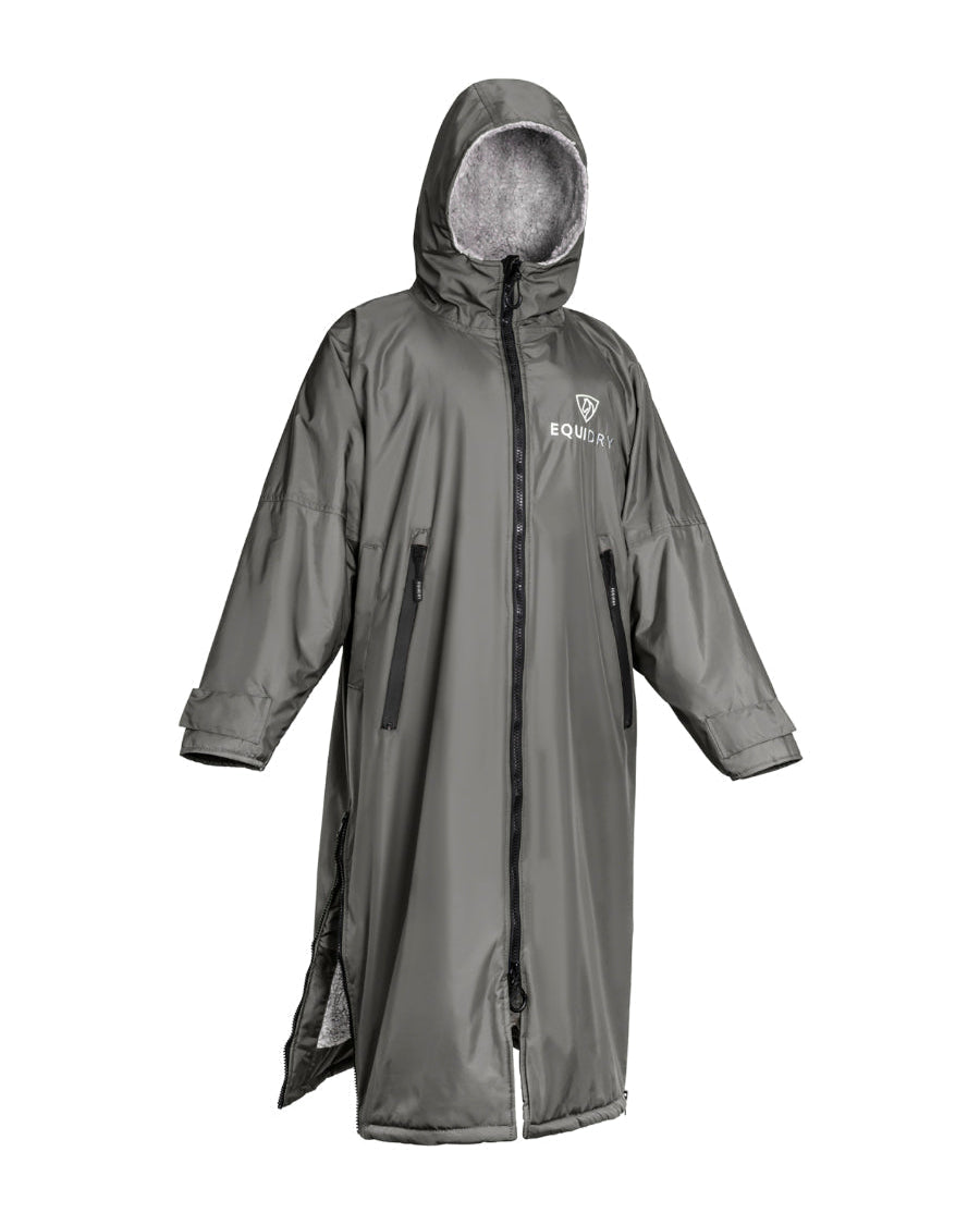 EQUIDRY Original Children's Thick Fleece Grey/Grey | 10-12yrs