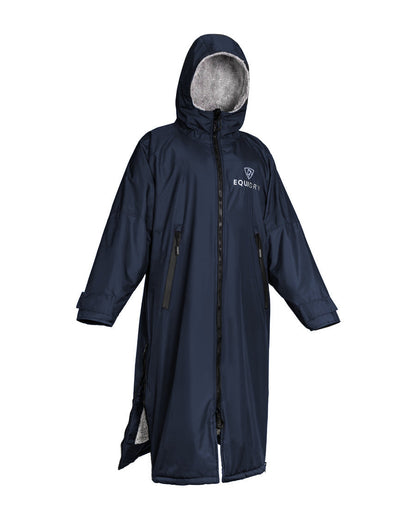 EQUIDRY Original Children's Thick Fleece Navy/Grey | 8-10yrs