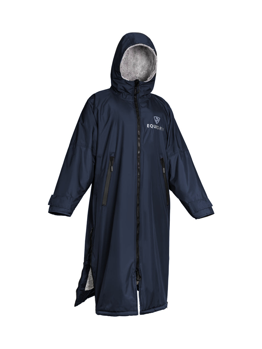 EQUIDRY Original Women's Thick Fleece Navy/Grey