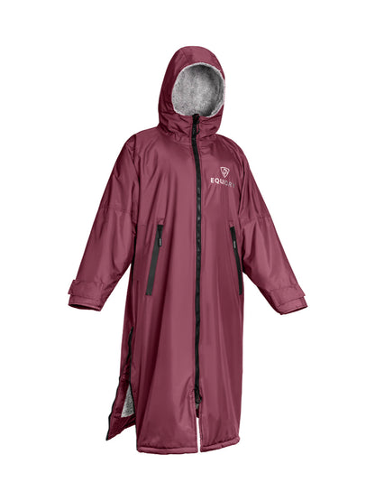 EQUIDRY Original Women's Thick Fleece Plum/Grey | XXS 14-12