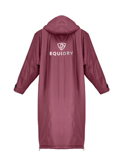 EQUIDRY Original Women's Thick Fleece Plum/Grey | XXS 14-12