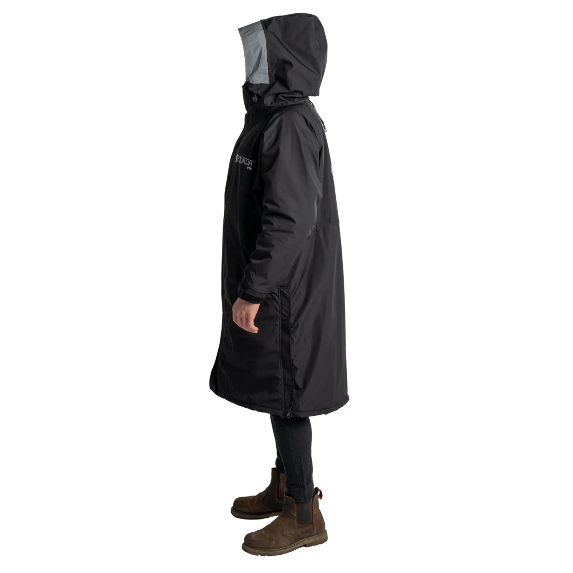 Equicoat Pro Coat Unisex Adult Black - Large