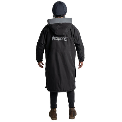 Equicoat Pro Coat Unisex Adult Black - Large