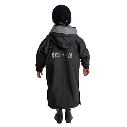 Equicoat Pro Coat Kids Black - Small 8-12Years