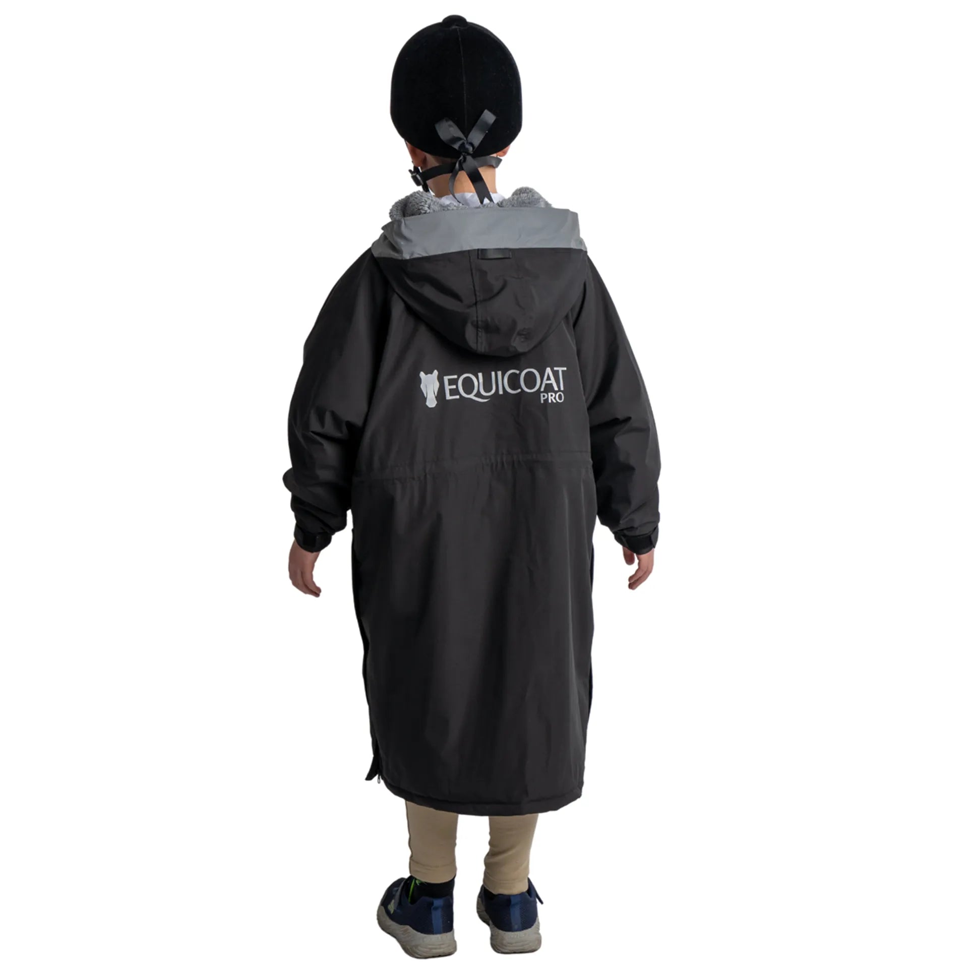 Equicoat Pro Coat Kids Black - Small 8-12Years