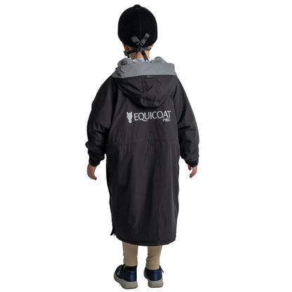 Equicoat Pro Coat Kids Black - Small 8-12Years