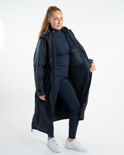 EQUIDRY Evolution Women's Thick Fleece Navy/Navy | XXS Tall (UK4-12)