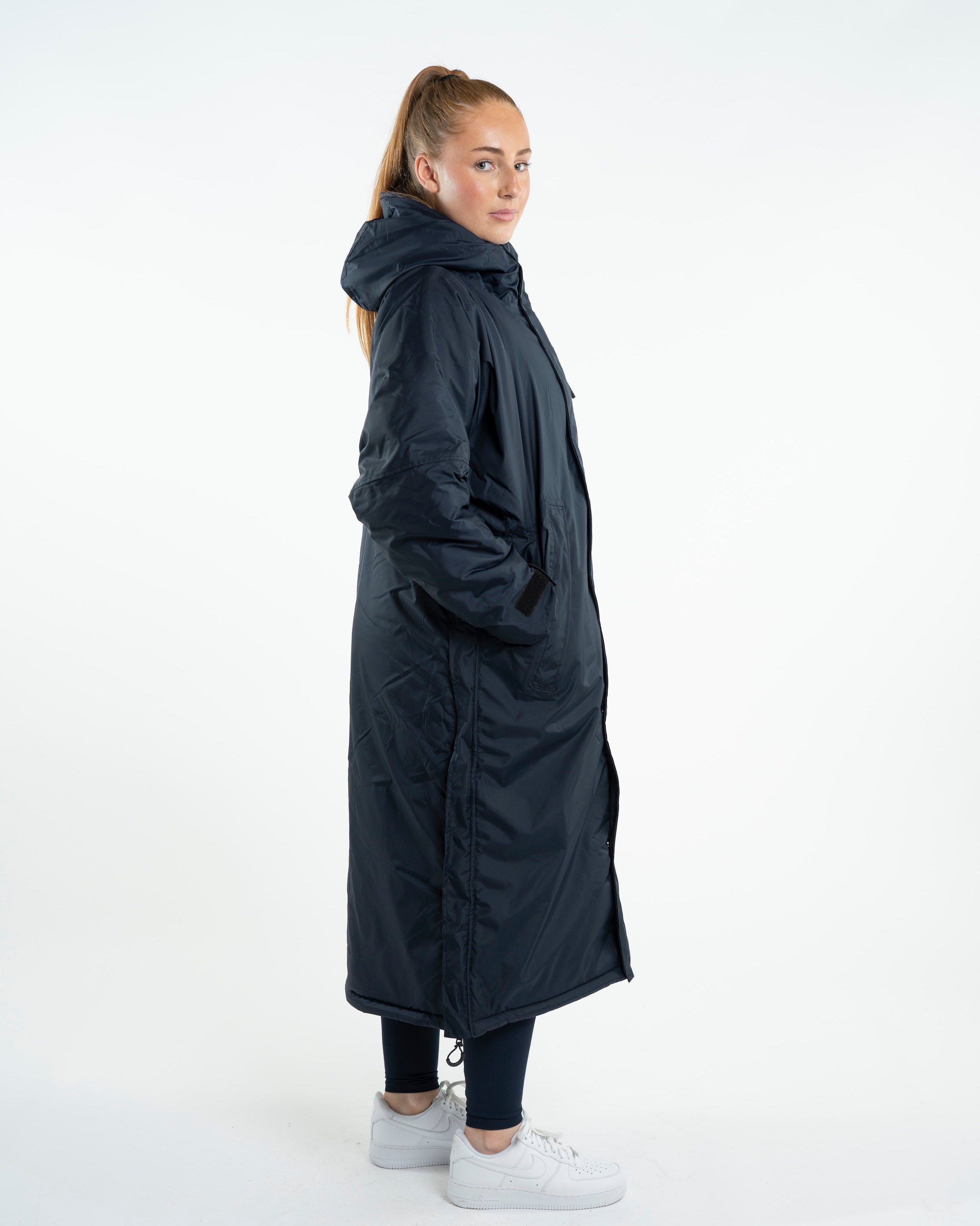EQUIDRY Evolution Women's Thick Fleece Navy/Navy | XXS Tall (UK4-12)