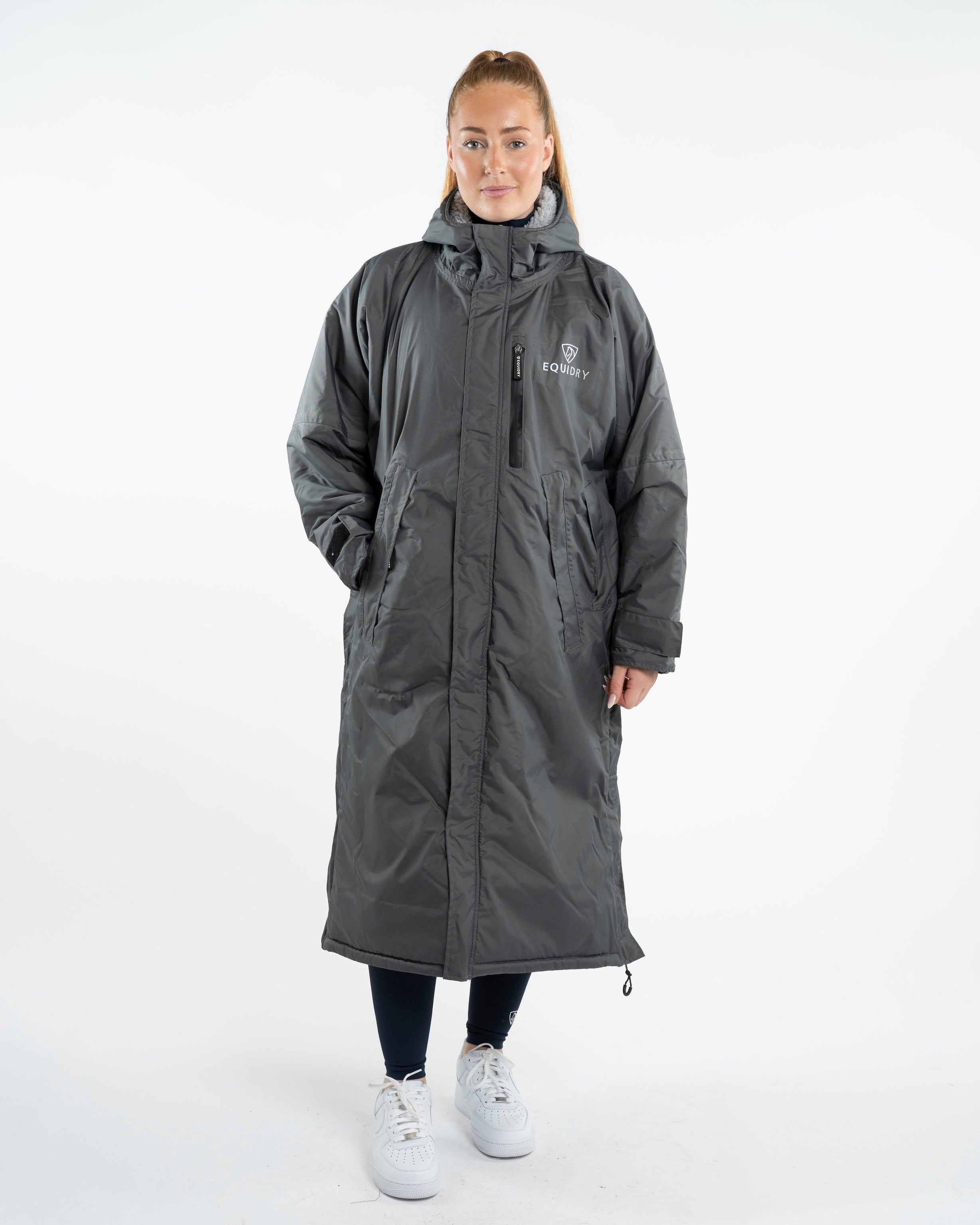 EQUIDRY Evolution Women's Thick Fleece Grey/Grey | XXS (UK4-12)