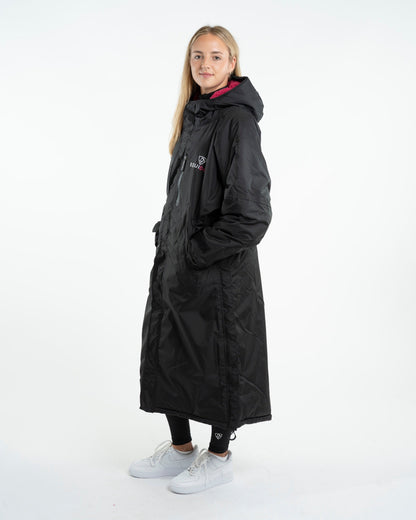 EQUIDRY Evolution Women's Thick Fleece Black/Peacock Pink |  XXS (UK4-12)