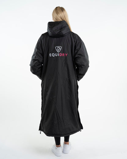 EQUIDRY Evolution Women's Thick Fleece Black/Peacock Pink |  XXS (UK4-12)