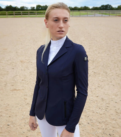 Premier Equine Evinco Ladies Competition Jacket French Navy