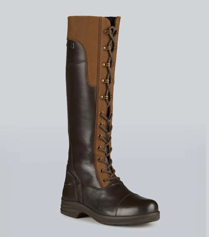 Premier Equine Kelburn Women's Waterproof Country Boots Brown UK6.5