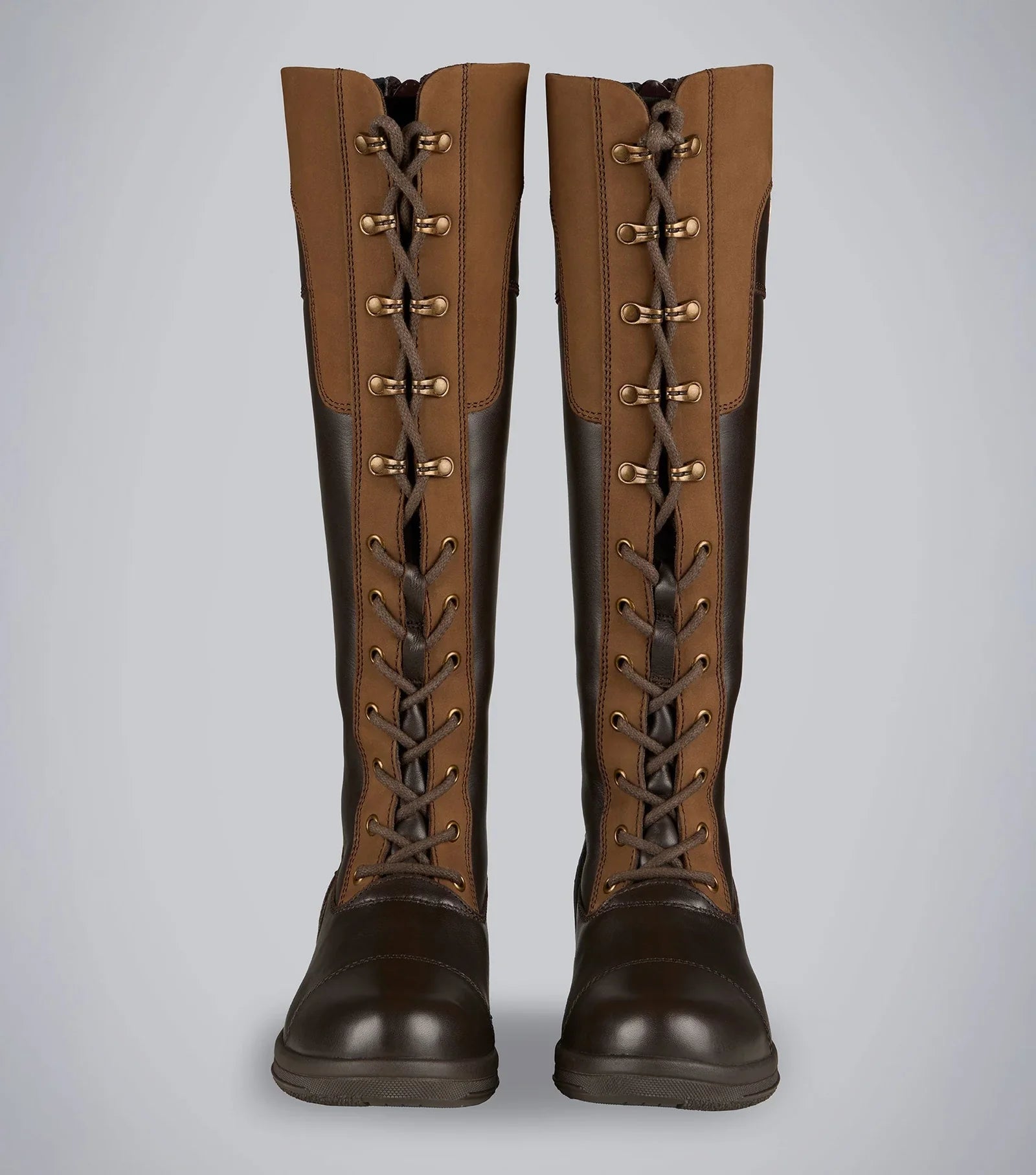 Premier Equine Kelburn Women's Waterproof Country Boots Brown UK6.5