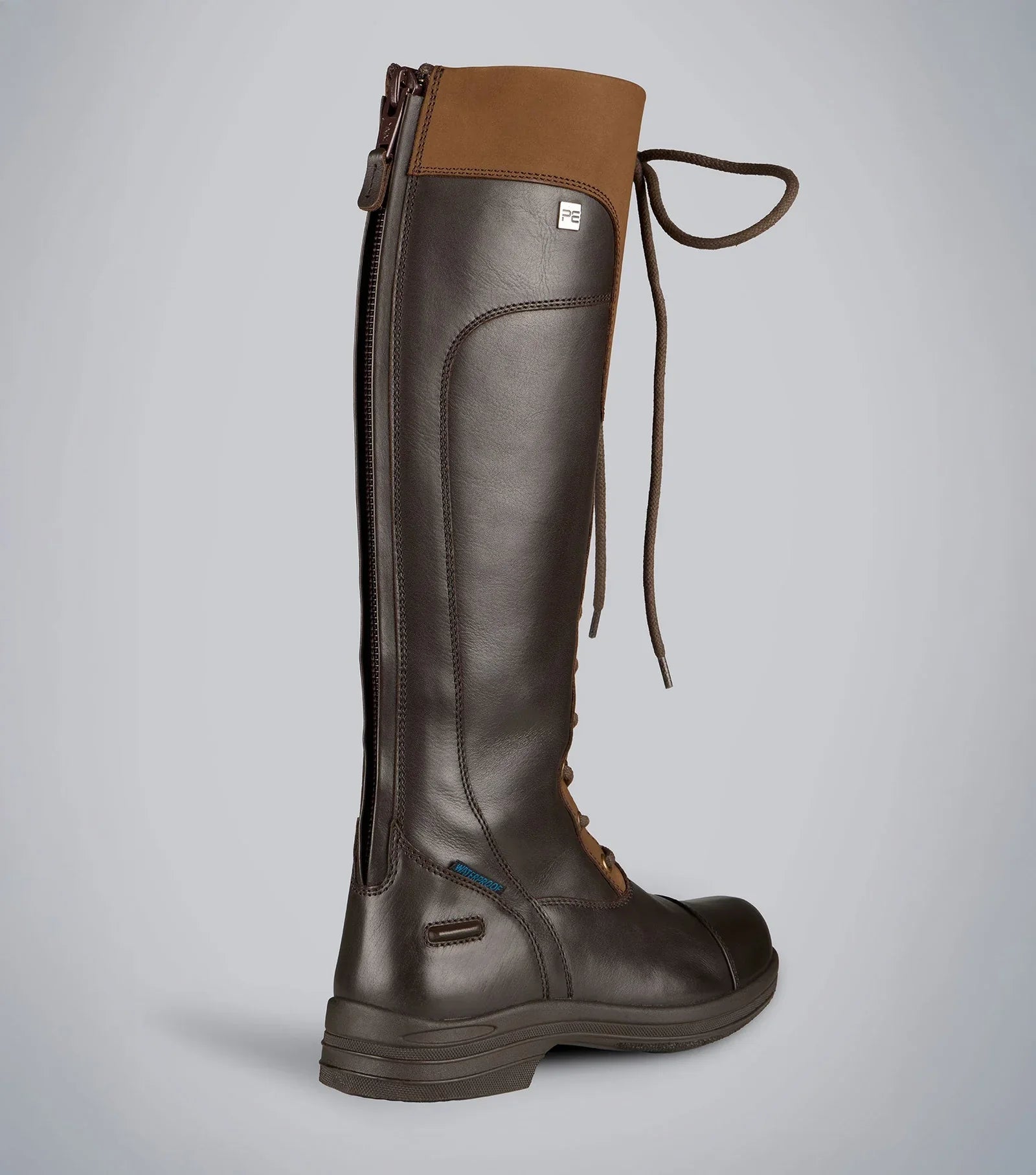 Premier Equine Kelburn Women's Waterproof Country Boots Brown UK6.5