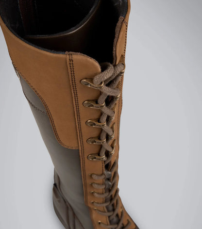 Premier Equine Kelburn Women's Waterproof Country Boots Brown UK6.5