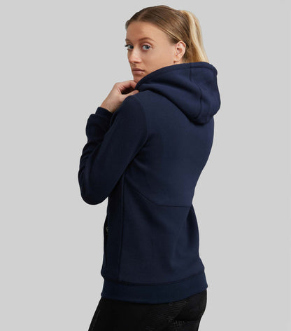 Premier Equine Legato Hooded Full-Zip Sweatshirt French Navy UK10