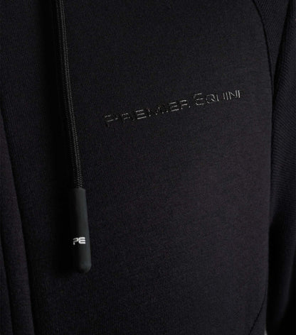 Premier Equine Legato Hooded Full-Zip Sweatshirt Phantom Black