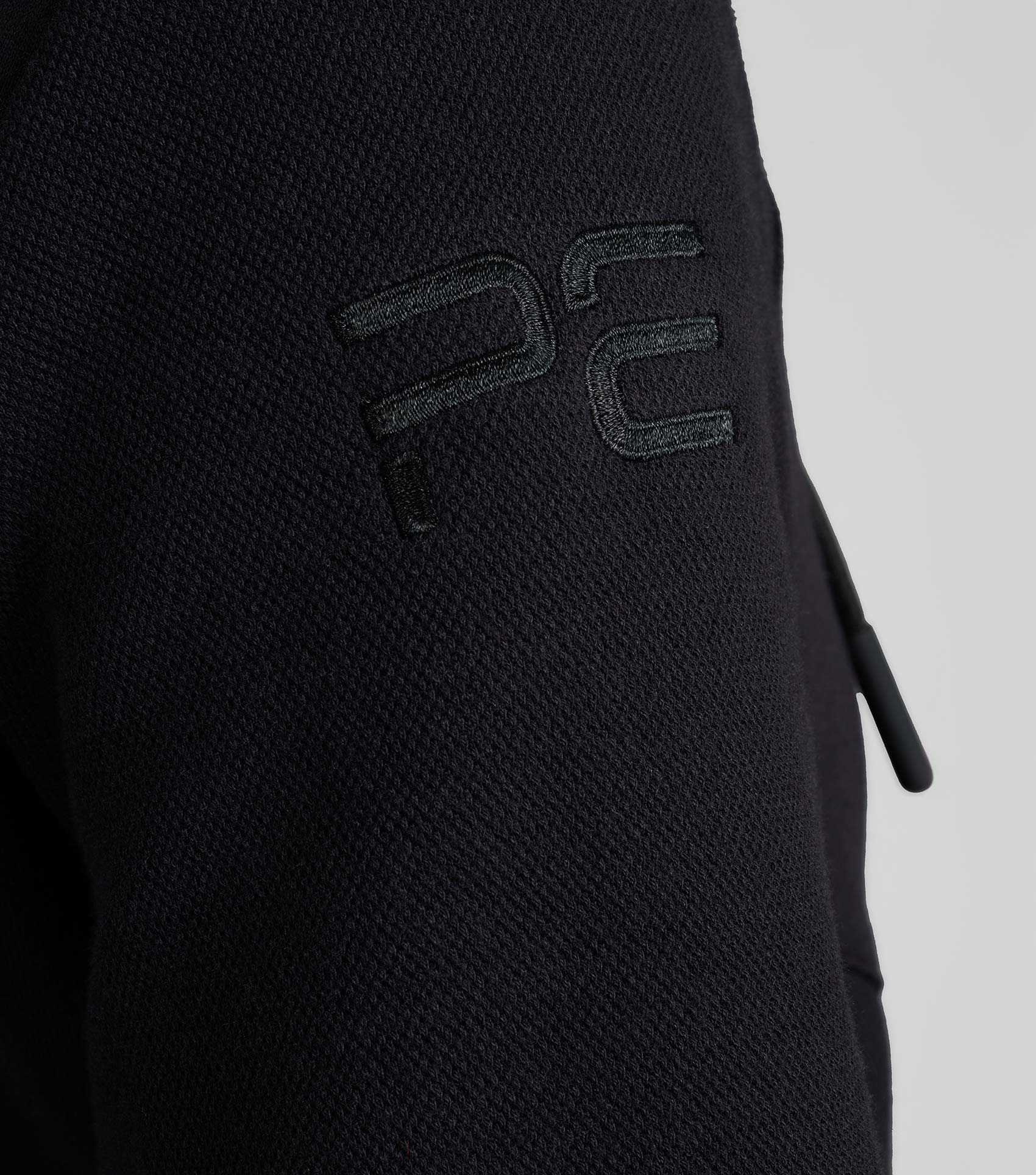 Premier Equine Legato Hooded Full-Zip Sweatshirt Phantom Black