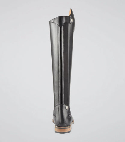 Premier Equine Maurizia Ladies Lace Front Tall Leather Riding Boot Black - Damaged Box