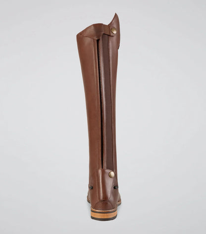 Premier Equine Maurizia Ladies Lace Front Tall Leather Riding Boot Brown - NQP