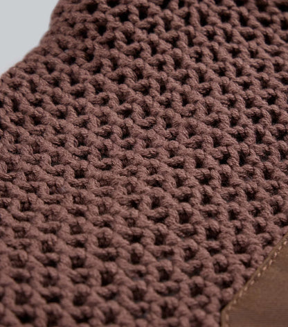 Premier Equine PE Acoustic Ear Bonnet Dark Brown