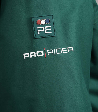 Premier Equine Pro Rider Unisex Waterproof Riding Jacket Green
