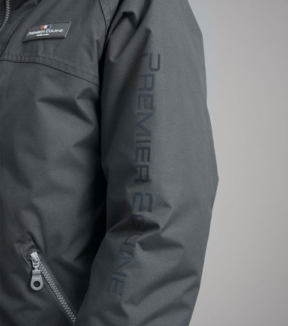 Premier Equine Pro Rider Unisex Waterproof Riding Jacket Anthracite Grey