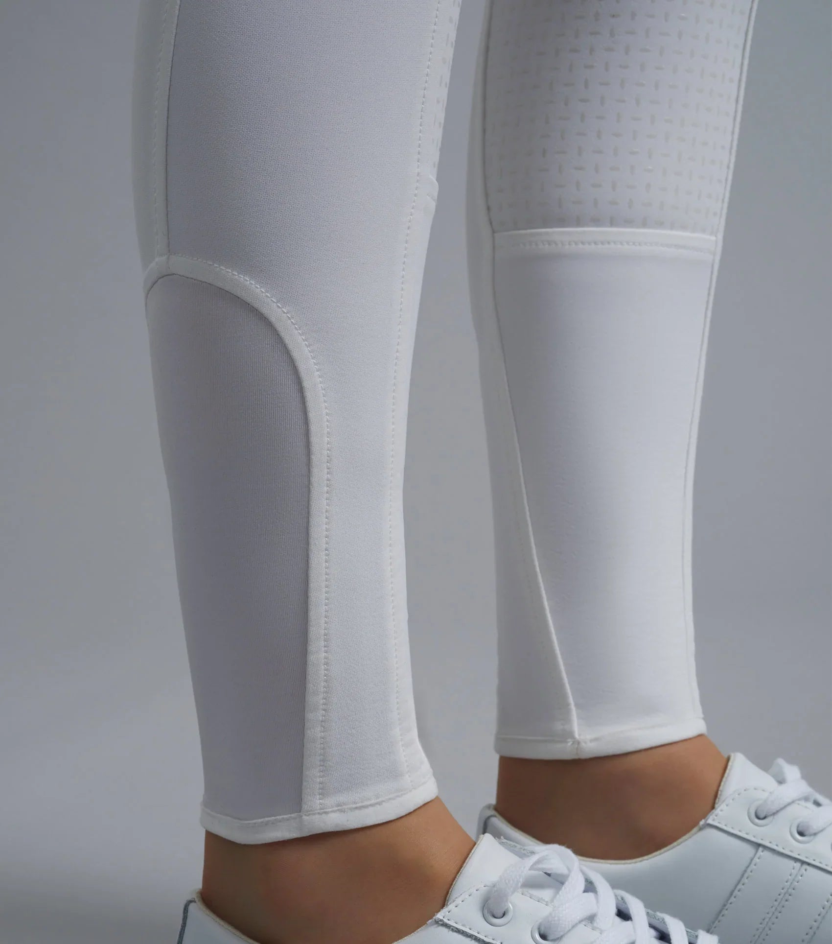 Premier Equine Sophia Ladies Full Seat High Waist Competition Riding Breeches White UK8