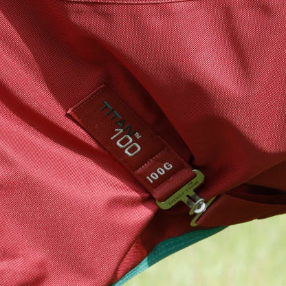Premier Equine Titan 100g Original Turnout Rug Burgundy