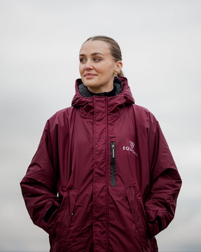 EQUIDRY Evolution Women's Thick Fleece Plum/Grey