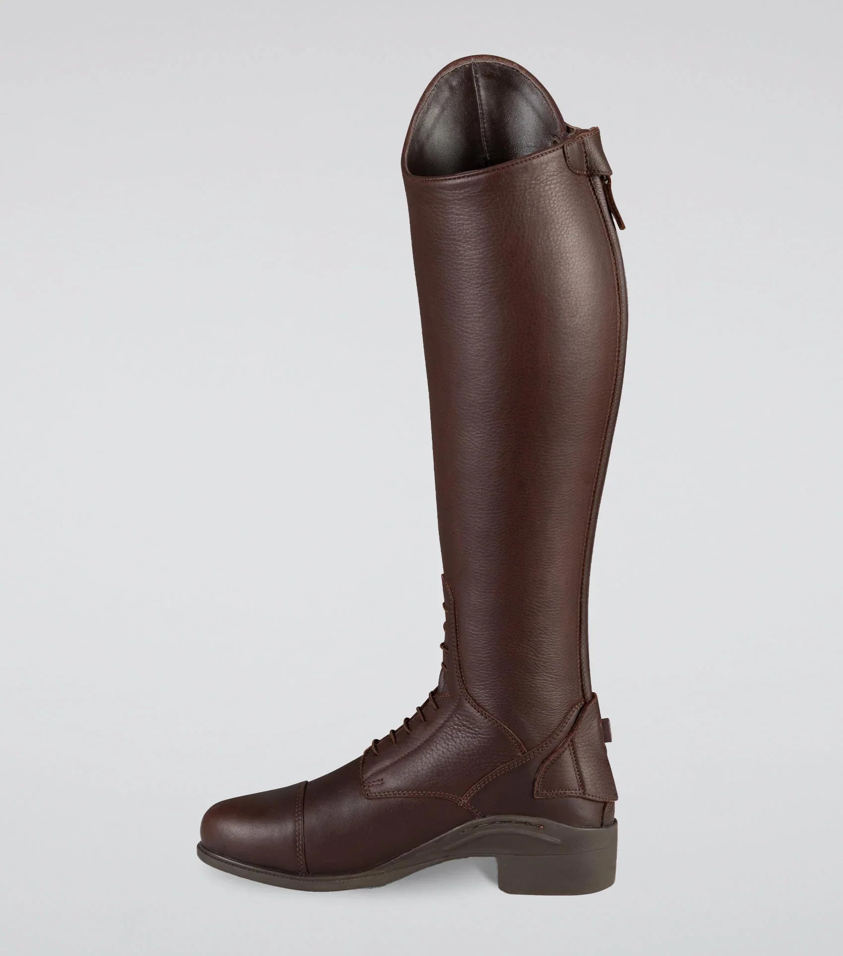Premier Equine Vallardi Ladies Leather Field Tall Riding Boot Brown