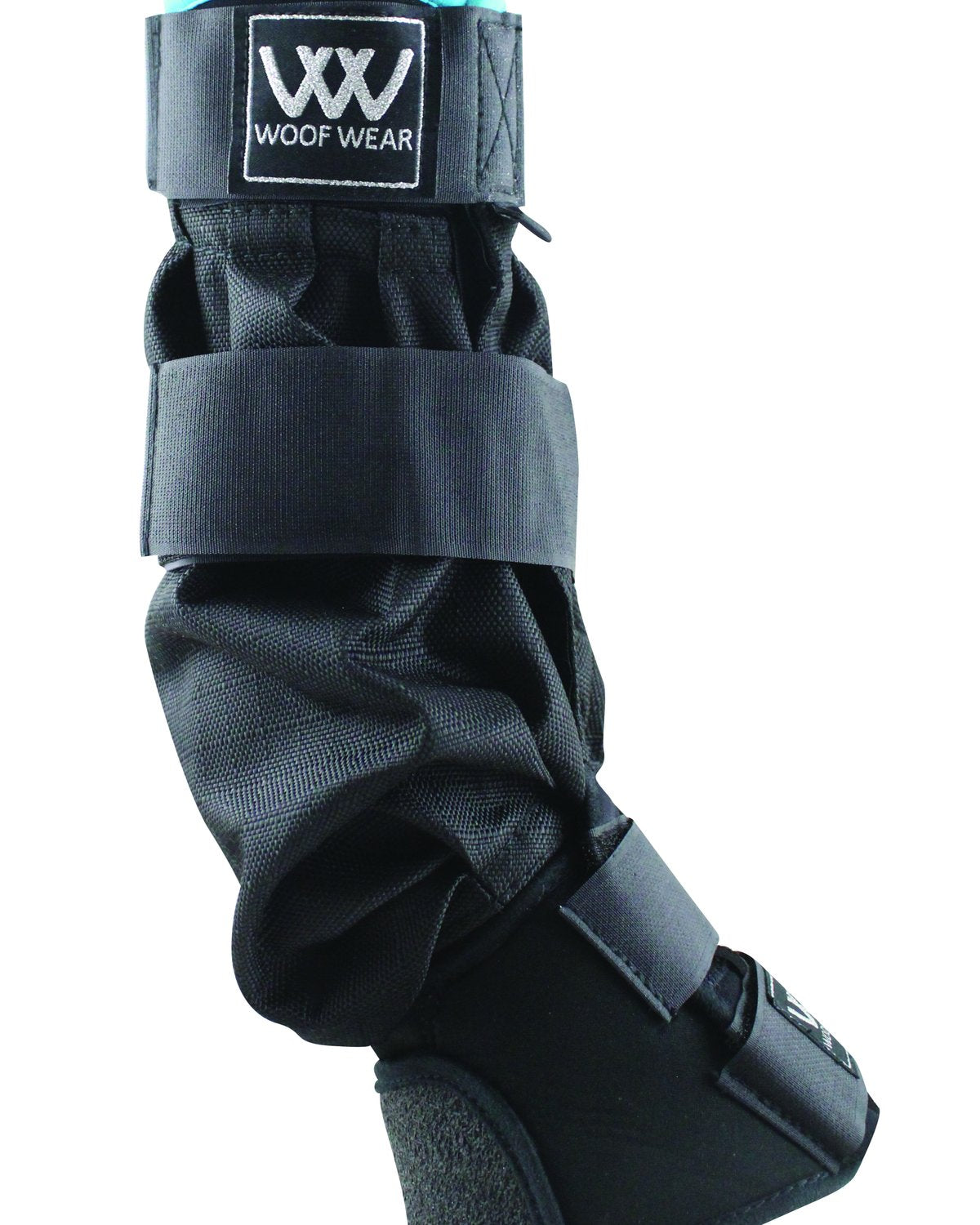 Woof Wear Mud Fever Boot Black Turquoise