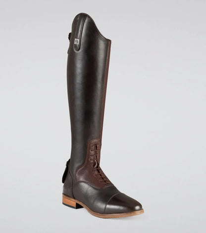 Premier Equine Bilancio Ladies Leather Field Tall Riding Boot Brown UK4 Wide