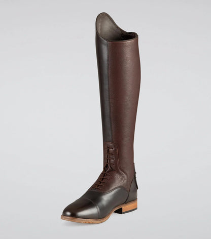 Premier Equine Bilancio Ladies Leather Field Tall Riding Boot Brown UK4 Wide