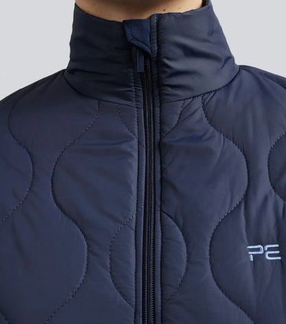 Premier Equine Campani Womens Quilted Riding Gilet Navy UK10