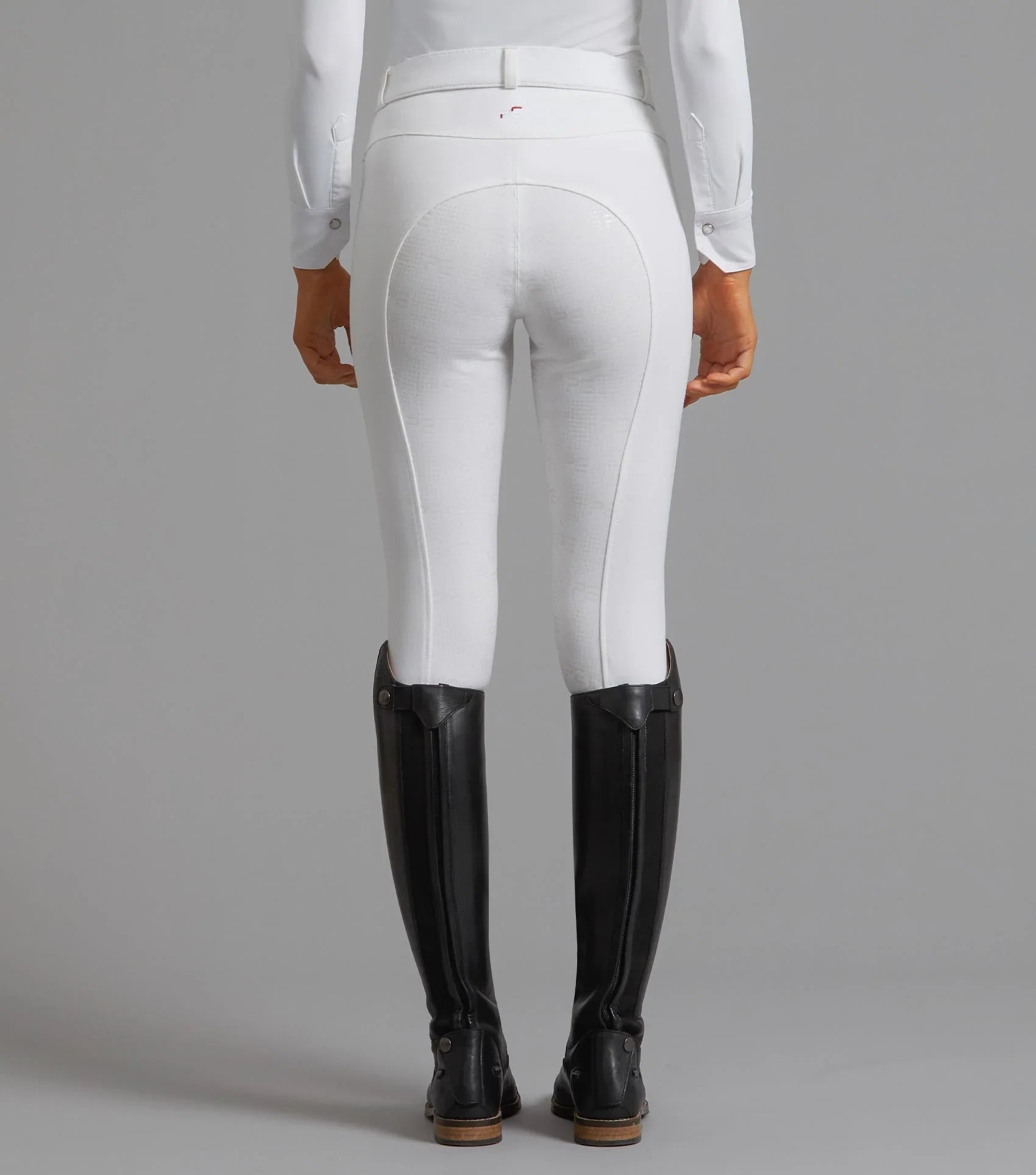 Premier Equine Cassa Ladies Full Seat Gel Competition Riding Breeches White