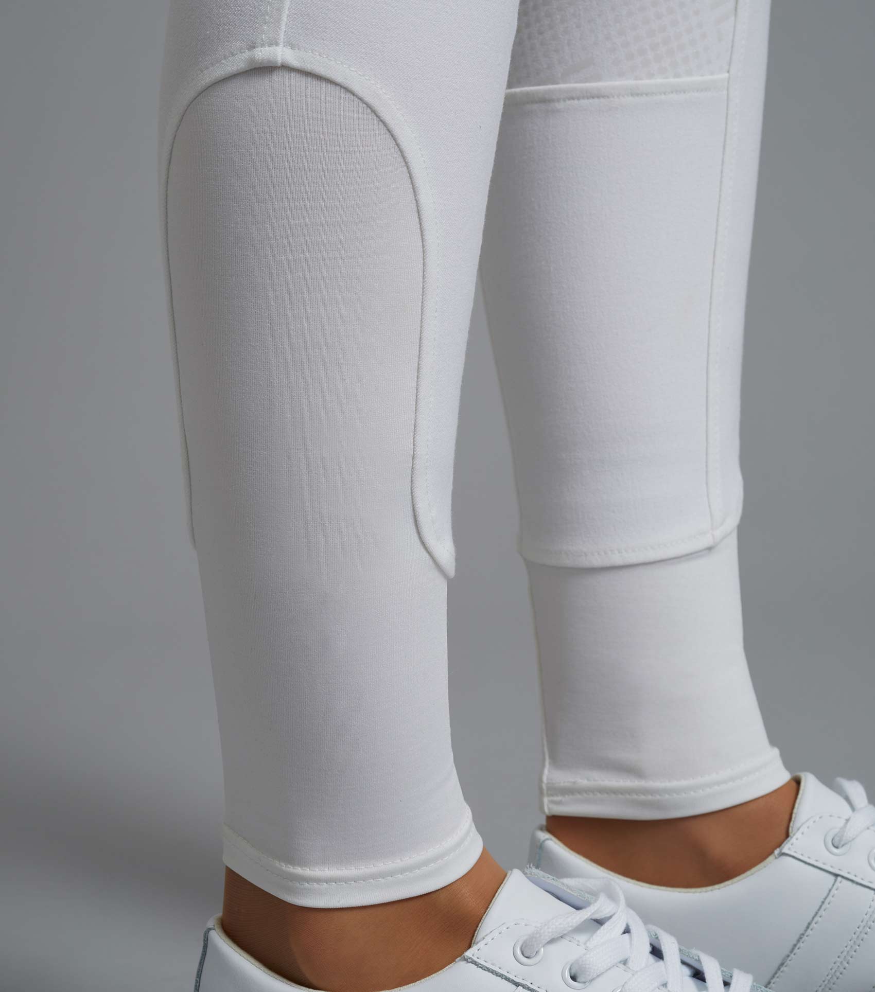 Premier Equine Cassa Ladies Full Seat Gel Competition Riding Breeches White
