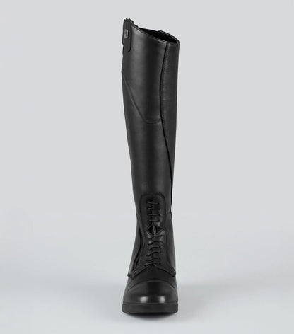 Premier Equine Cedo Womens Leather Field Tall Riding Boots Black