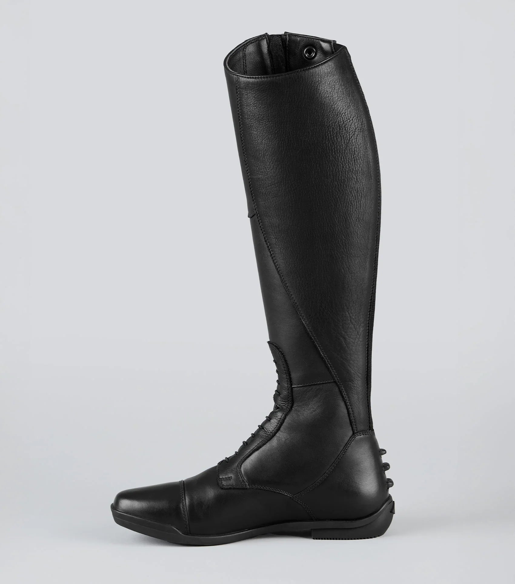 Premier Equine Cedo Womens Leather Field Tall Riding Boots Black