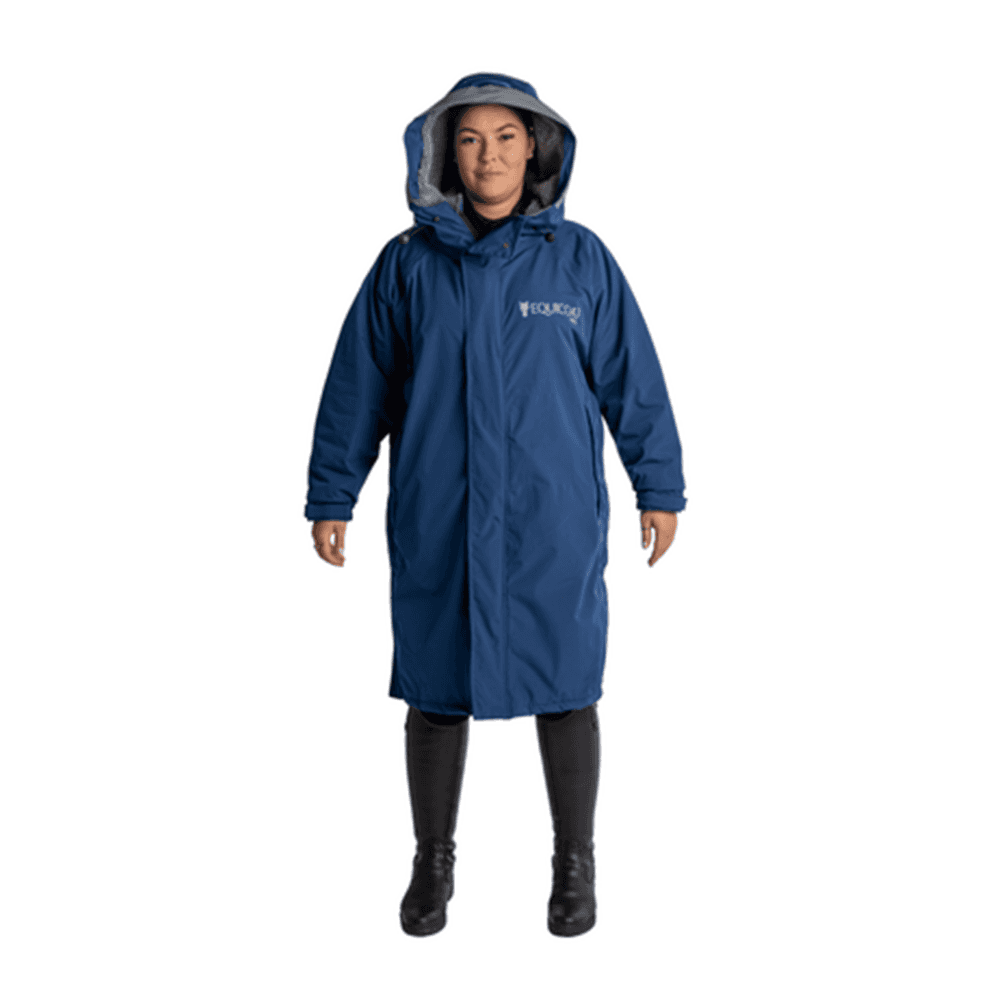 Equicoat Pro Coat Unisex Adult Navy - Large