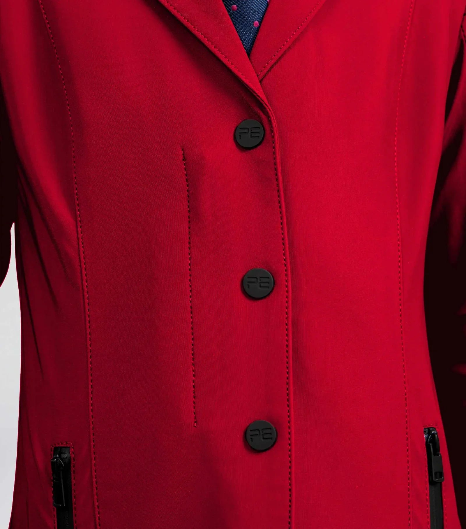 Premier Equine Evinco Girls Competition Jacket London Red - 11-12years